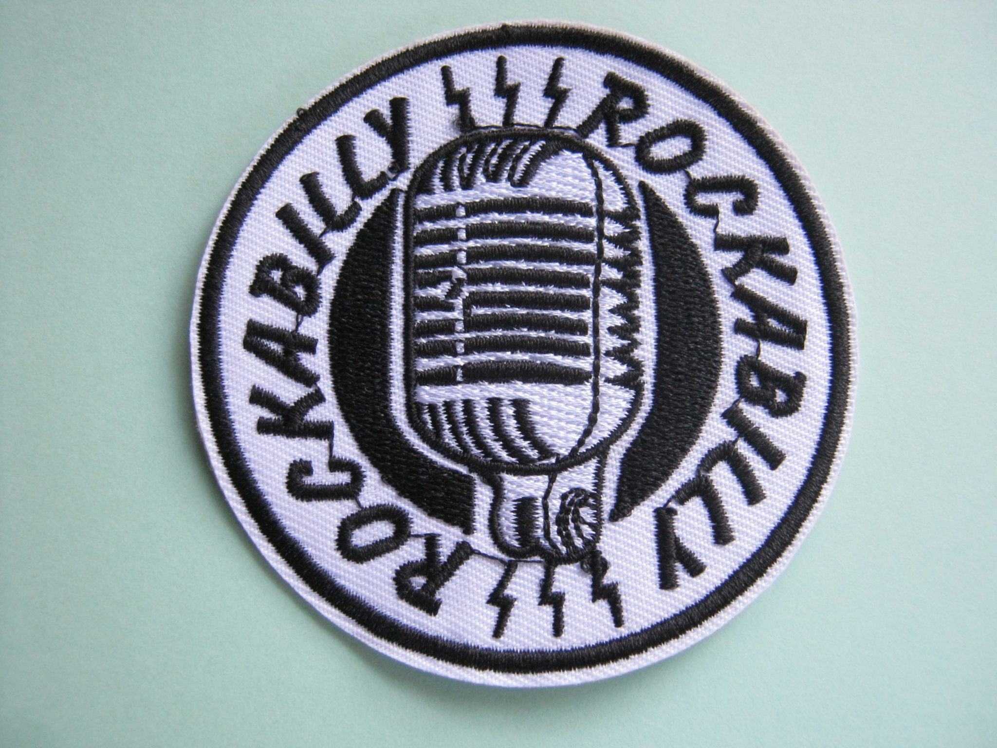 Rockabilly Microphone Patch Let's Jive
