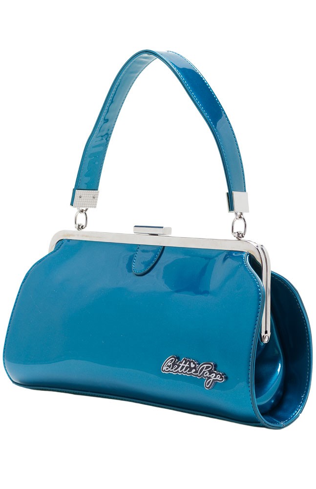 sp bettie page covergirl purse blue 2 1