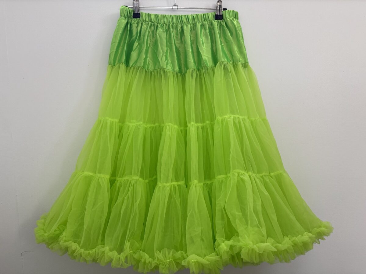 SoSoft Neon Green Petticoat - 65cm