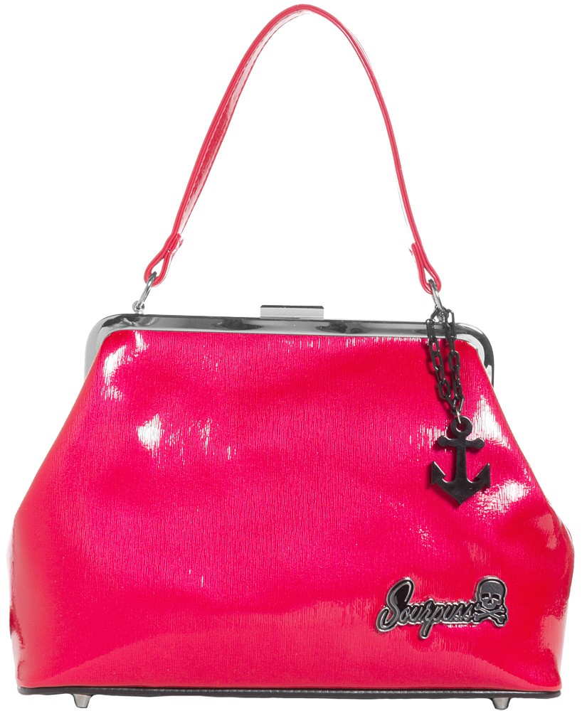 SOURPUSS BETTIE PAGE COVER GIRL PURSE GUMBALL