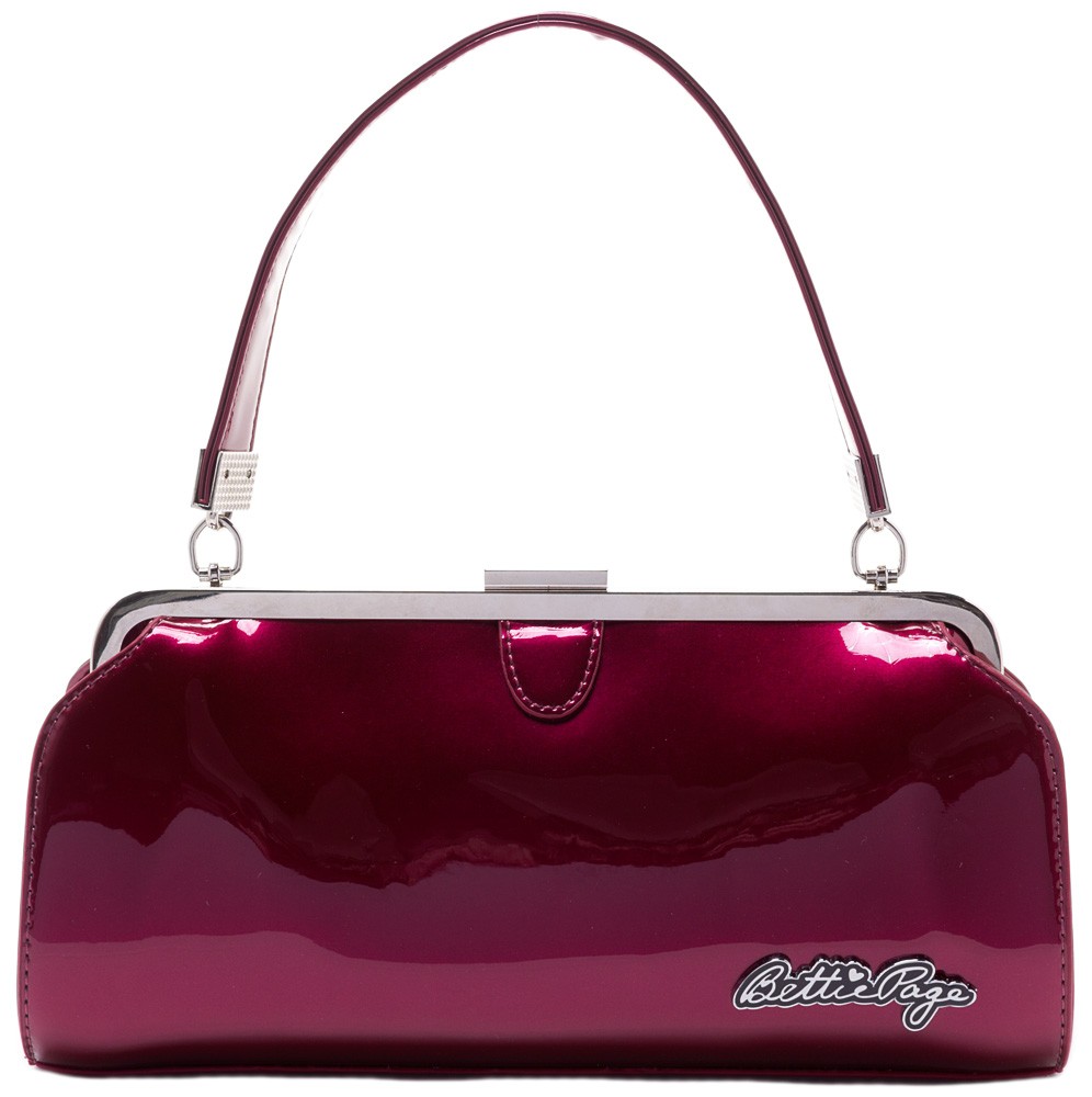Batty Bettie Large Kisslock Handbag – Diabla 66 Handbag Society