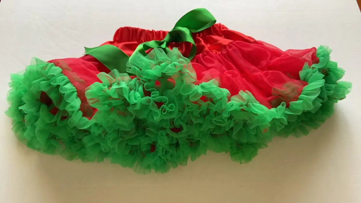 Red and Green Petticoat