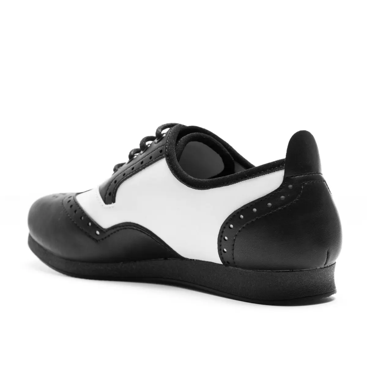 Sammy Boogie Woogie Dance Shoes - Unisex - Black and White - Image 3