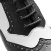 Sammy Boogie Woogie Dance Shoes - Unisex - Black and White - Image 6