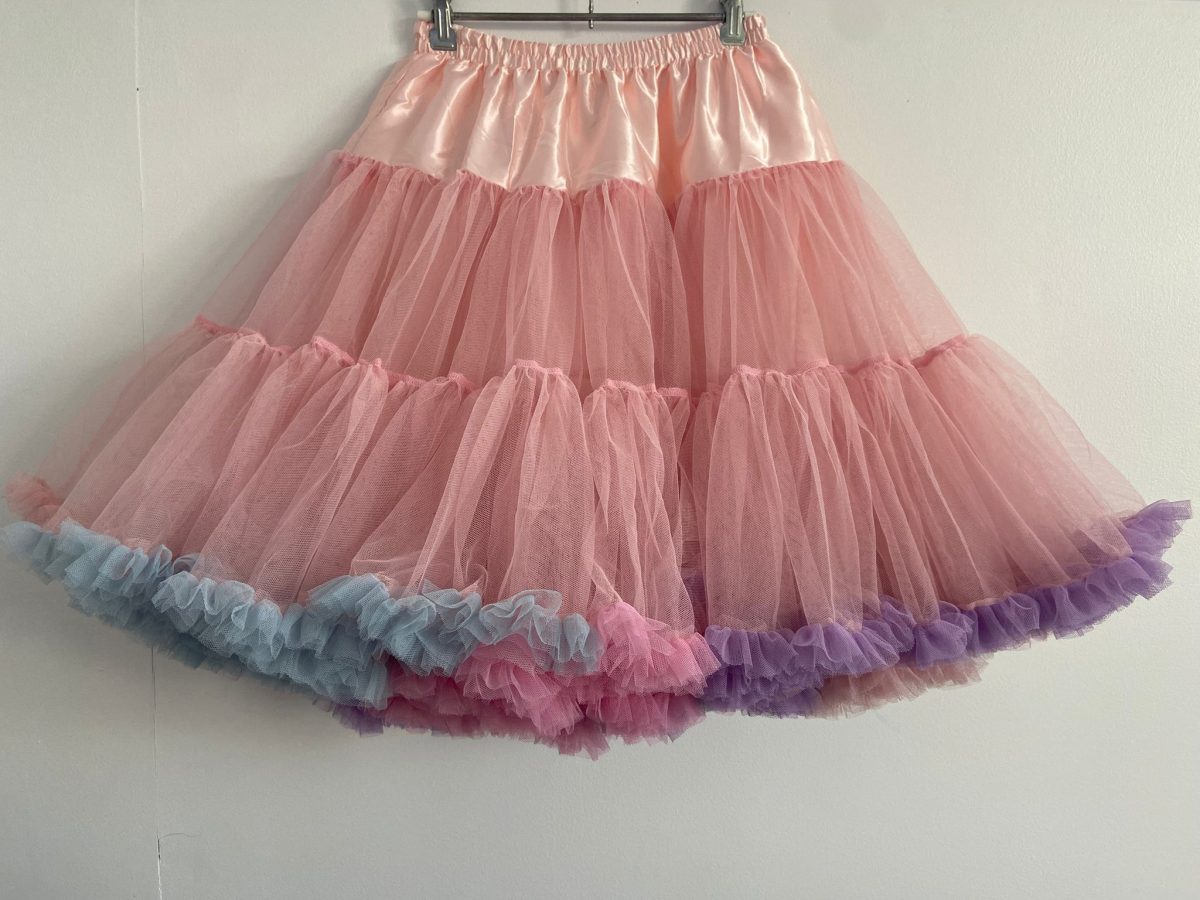 Multi Colour 55cm - Soft N Fluffy very full Nylon Petticoat