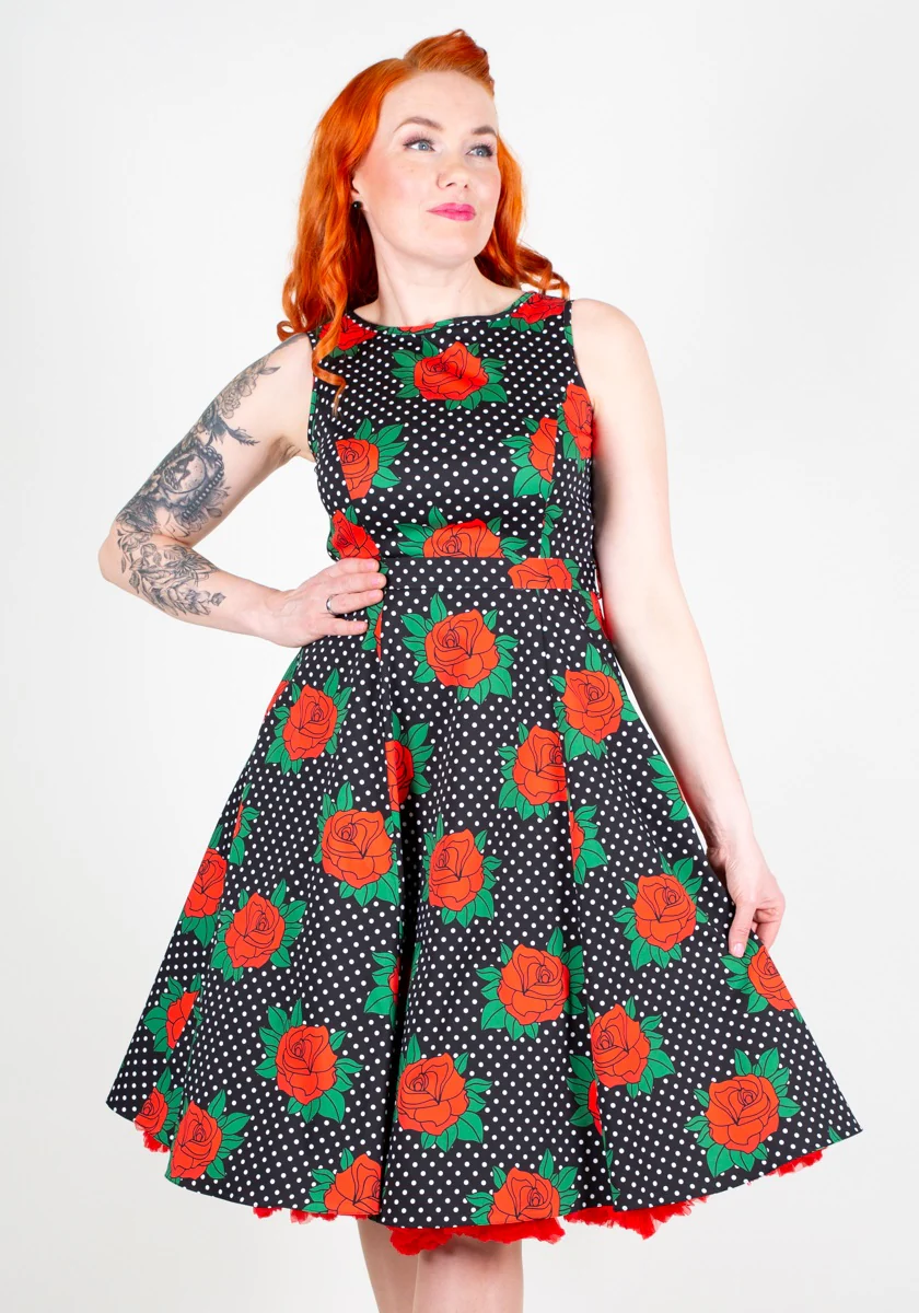 Lady V Hepburn Rockabilly Rose