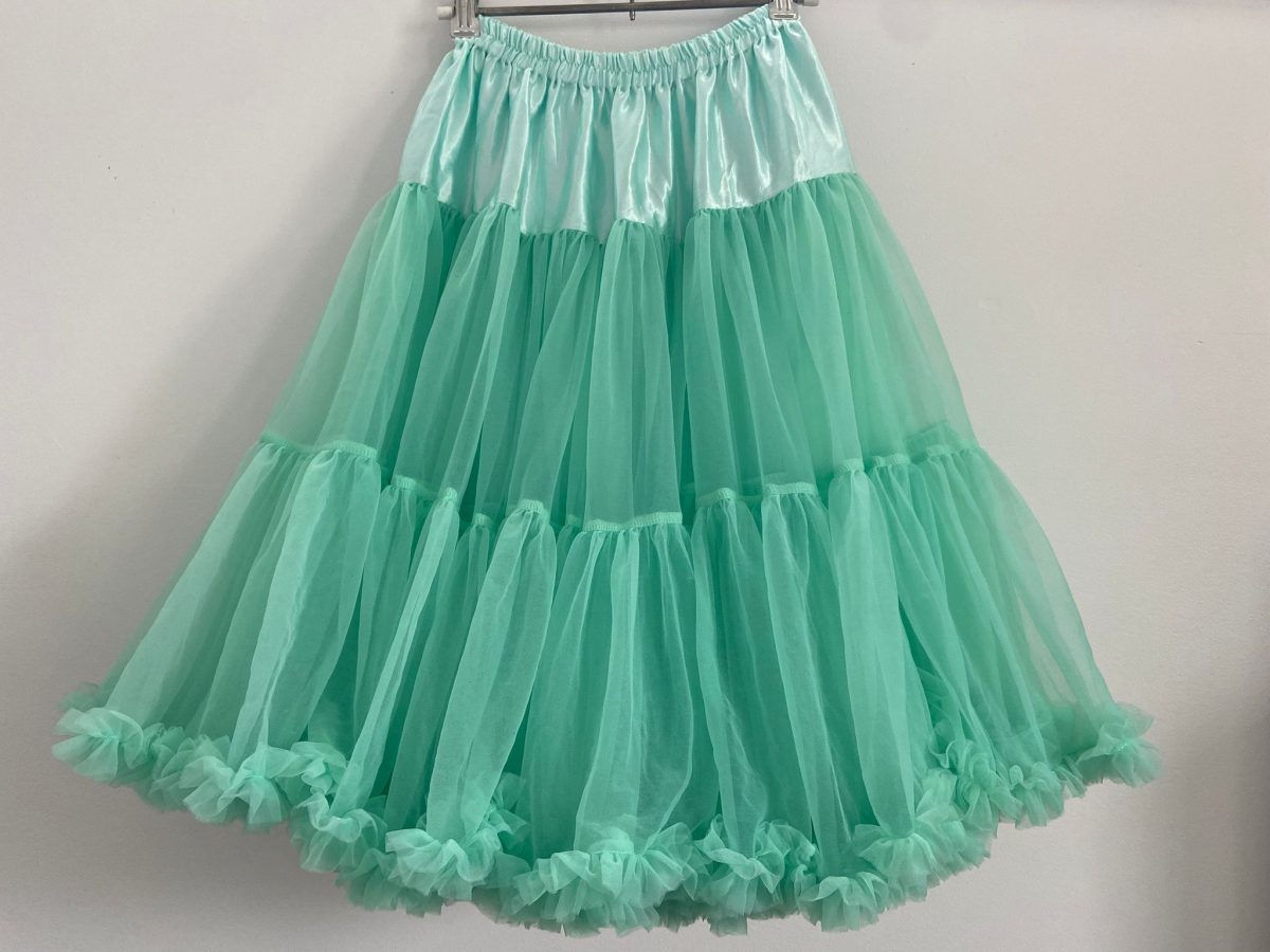Mint Green 55cm - Soft N Fluffy Nylon Petticoat