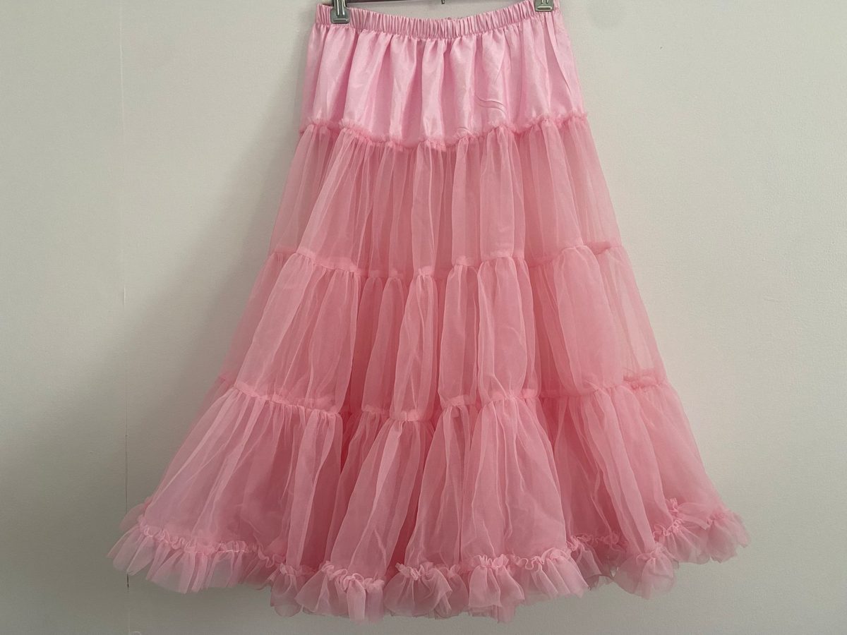 PW Soft Petticoat - Pink Single Layer 65cm