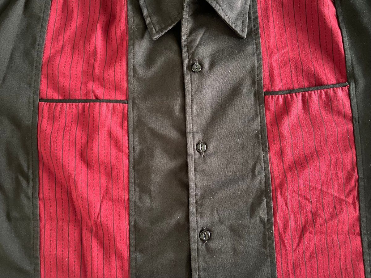 Twin Panel with Pockets Bowling Shirt
