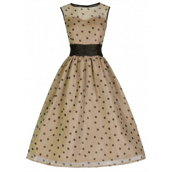 Lindy Bop Cindy Polka Dot Dress