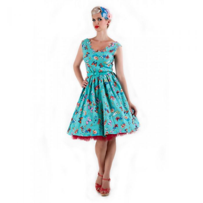 Lindy Bop Daria Butterflies Dress