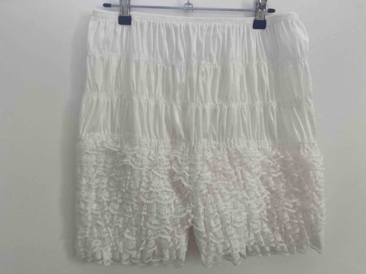 Frilly Knickers in White